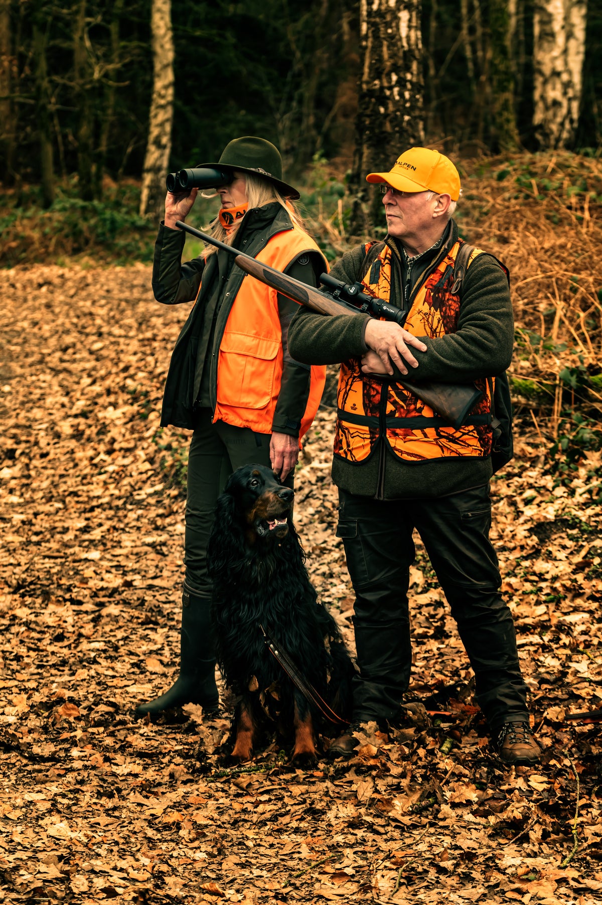 ALPEN Gorra Original aviso Naranja