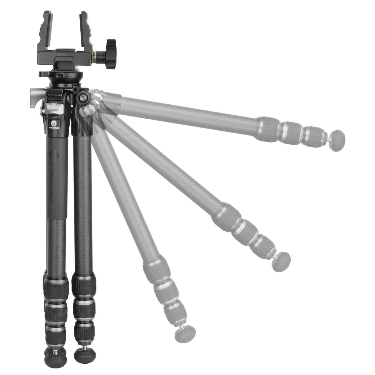 Vanguard Endeavor LT 264CGM65 - Trípode de caza de carbono, formato viaje
