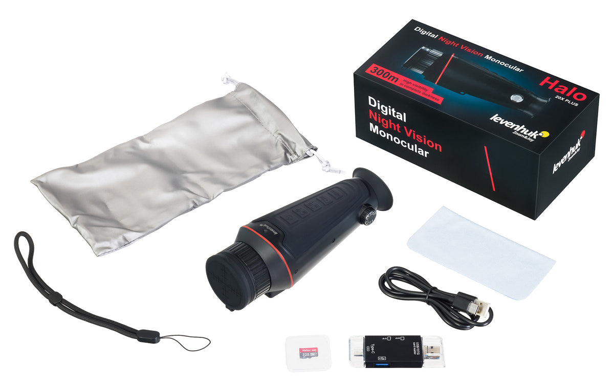 Monocular digital de visión nocturna Levenhuk Halo 20X PLUS