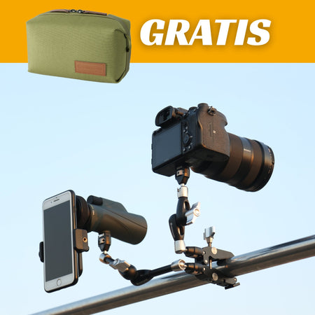 Vanguard Veo CP-65 KIT - Pinza, Brazo y Adaptador Smartphone