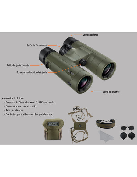 Prismático BUSHNELL R3 - 10x42