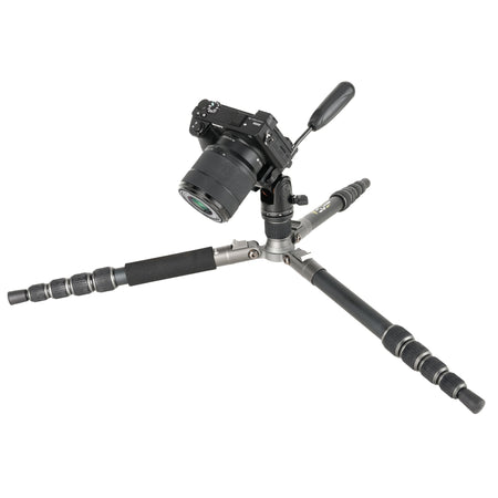 Vanguard Veo 3GO 235AP - Trípode de viaje de aluminio, rótula de paneo