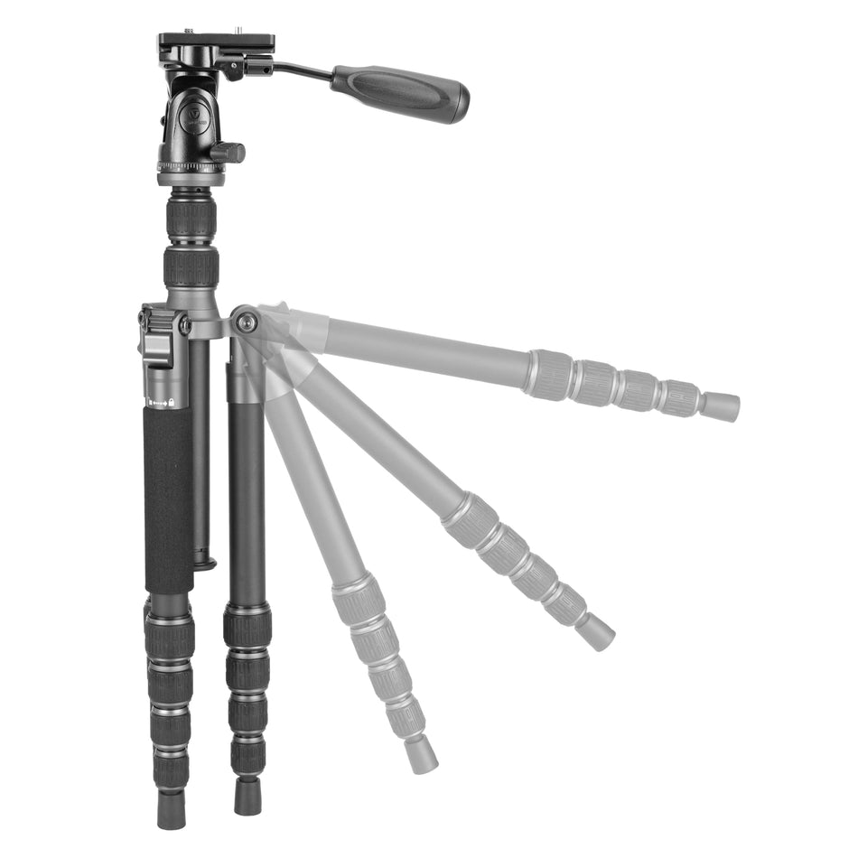 Vanguard Veo 3GO 235AP - Trípode de viaje de aluminio, rótula de paneo