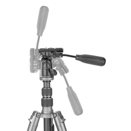 Vanguard Veo 3GO 235CP - Trípode de viaje de carbono, rótula de paneo