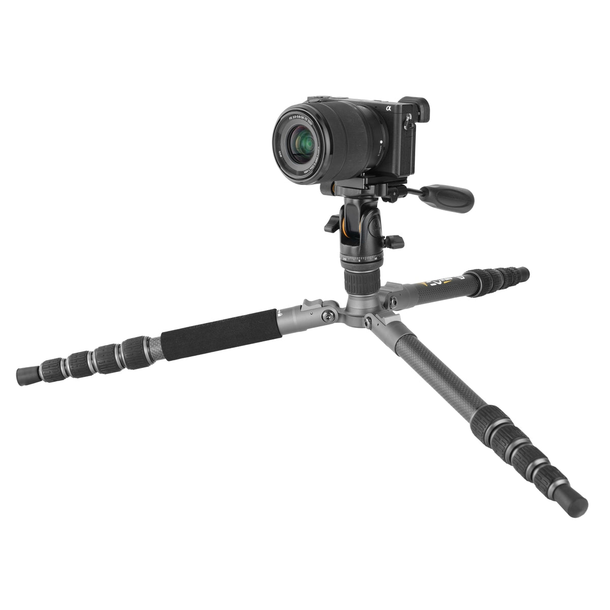 Vanguard Veo 3GO 235CP - Trípode de viaje de carbono, rótula de paneo