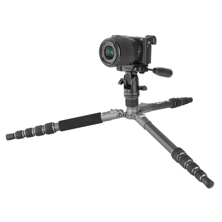 Vanguard Veo 3GO 235CP - Trípode de viaje de carbono, rótula de paneo