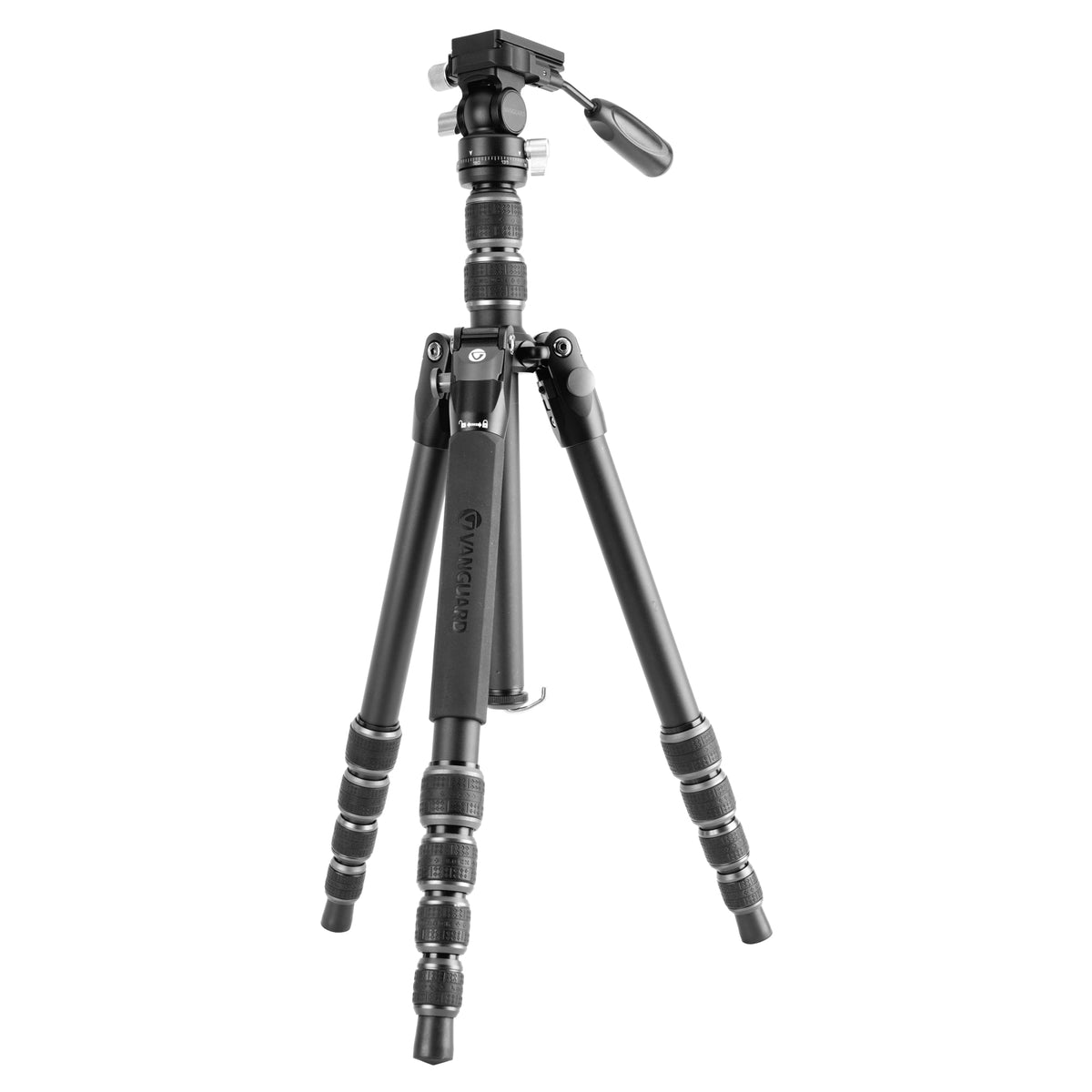 Vanguard Veo 3T 265HAP - Trípode de viaje de aluminio, rótula de paneo