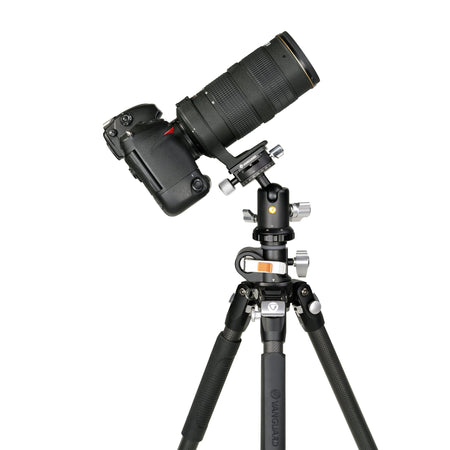 Vanguard Veo 3+ 263CB160S - Trípode de fibra de carbono, rótula de bola y columna central multiángulo