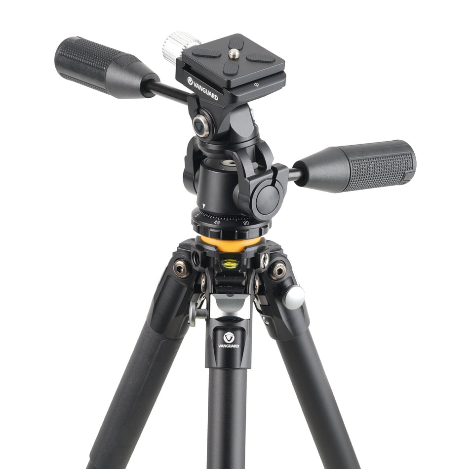 Vanguard Veo 5 234APS36 - Trípode de viaje de aluminio, rótula de 3 vías