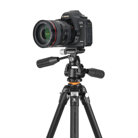 Vanguard Veo 5 234APS36 - Trípode de viaje de aluminio, rótula de 3 vías