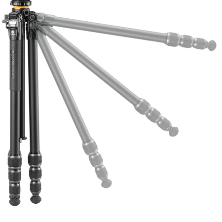 Vanguard Veo 5 234APS36 - Trípode de viaje de aluminio, rótula de 3 vías