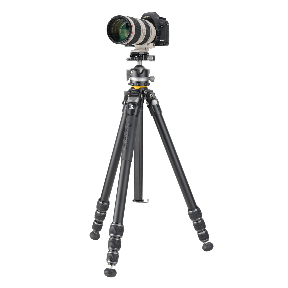 Vanguard Veo 5 264ALBS - Trípode de viaje de aluminio, rótula de bola de doble eje