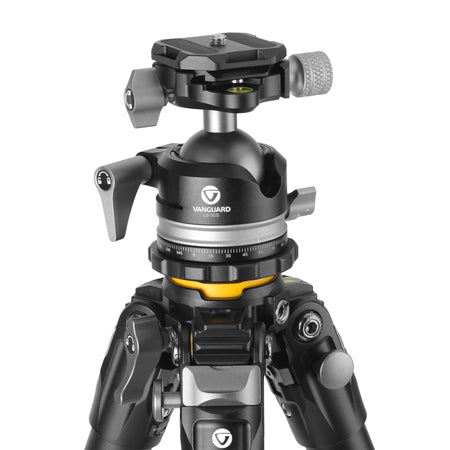 Vanguard Veo 5 264ALBS - Trípode de viaje de aluminio, rótula de bola de doble eje