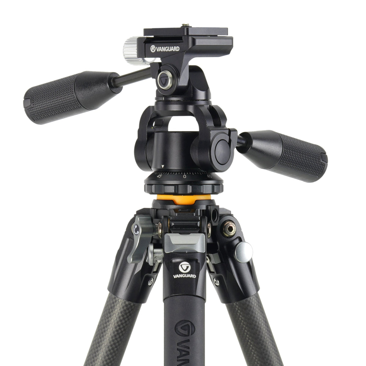 Vanguard Veo 5 264CPS38 - Trípode de viaje de carbono, rótula de 3 vías