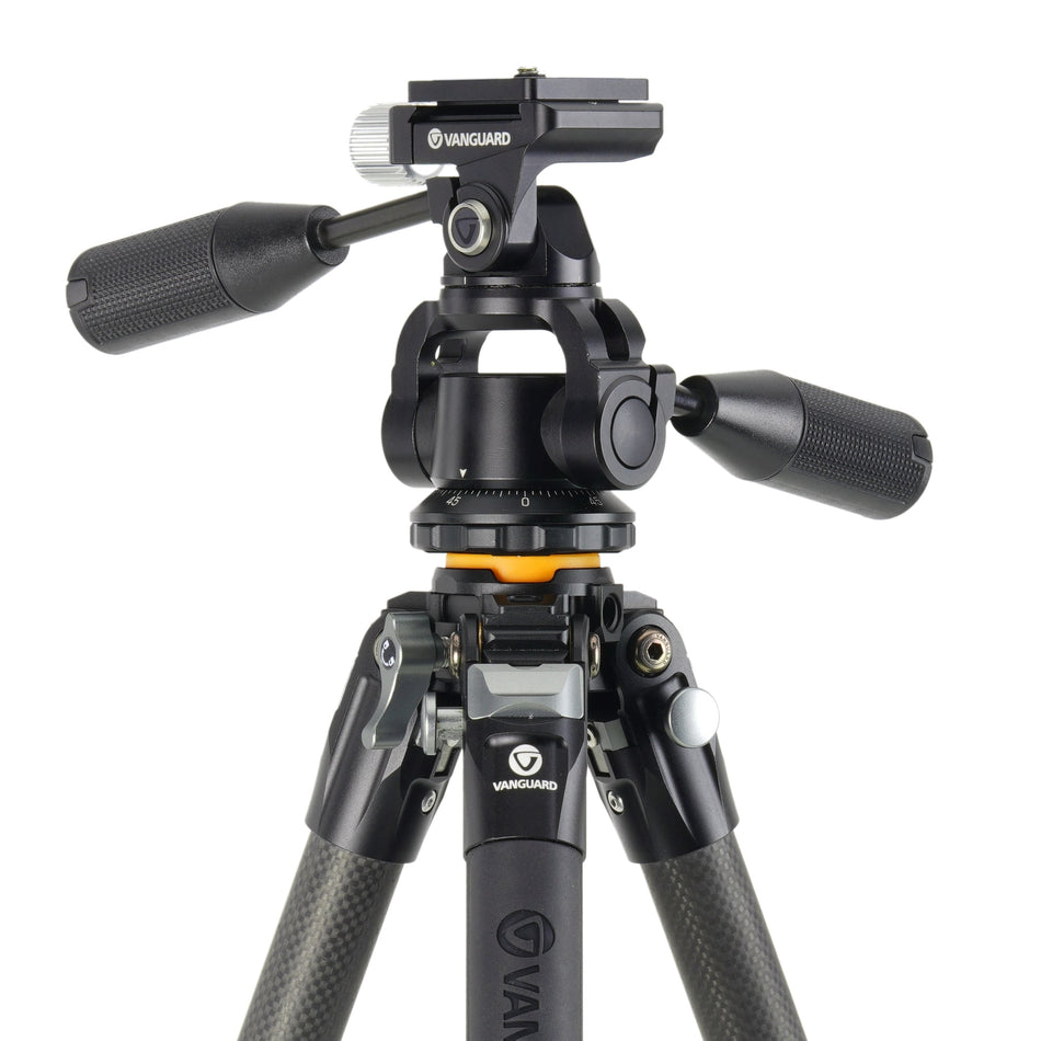 Vanguard Veo 5 264CPS38 - Trípode de viaje de carbono, rótula de 3 vías