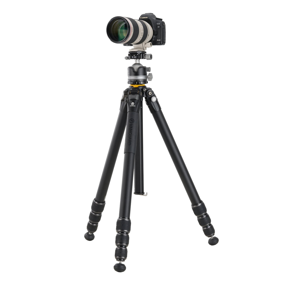 Vanguard Veo 5 304ALBS - Trípode de viaje de aluminio, rótula de bola de doble eje