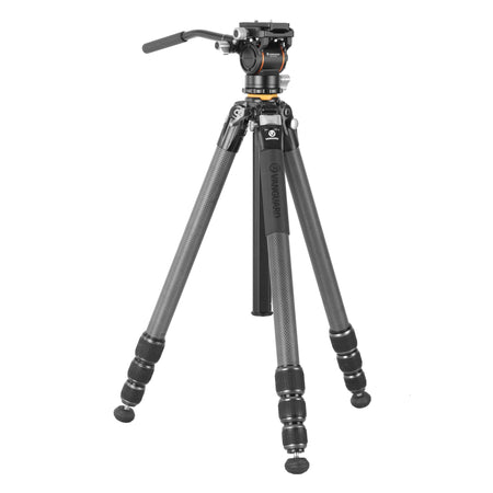 Vanguard Veo 5 304CV14 - Trípode de carbono, rótula de vídeo