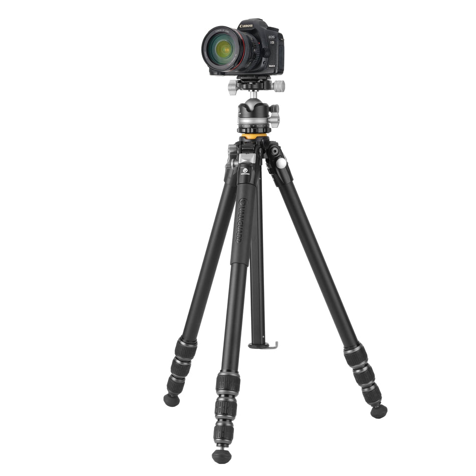Vanguard Veo 5T 234ALBS - Trípode de viaje de aluminio, rótula de bola de doble eje