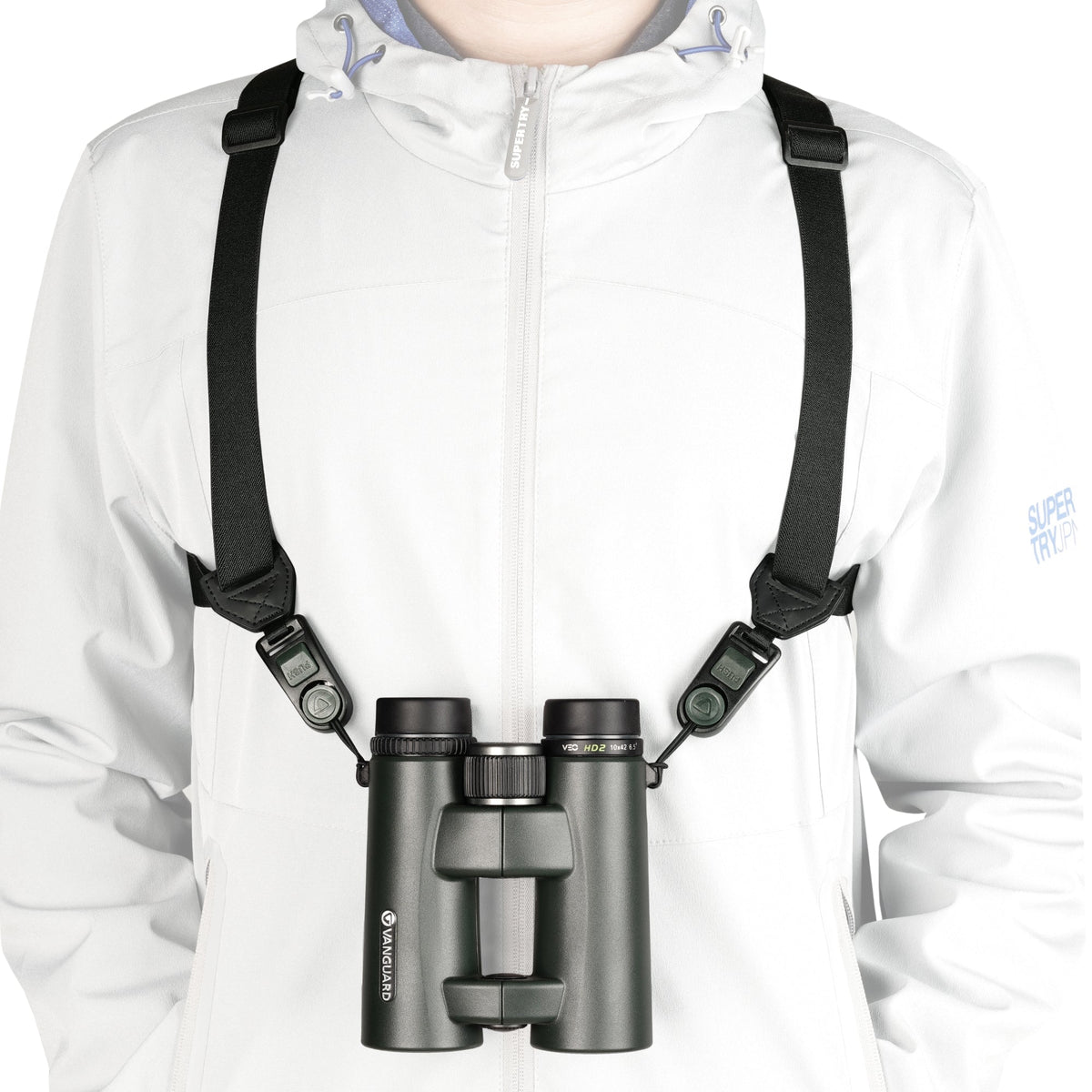 Vanguard Veo HD2 1042BDL - Kit de Prismáticos ED 10x42