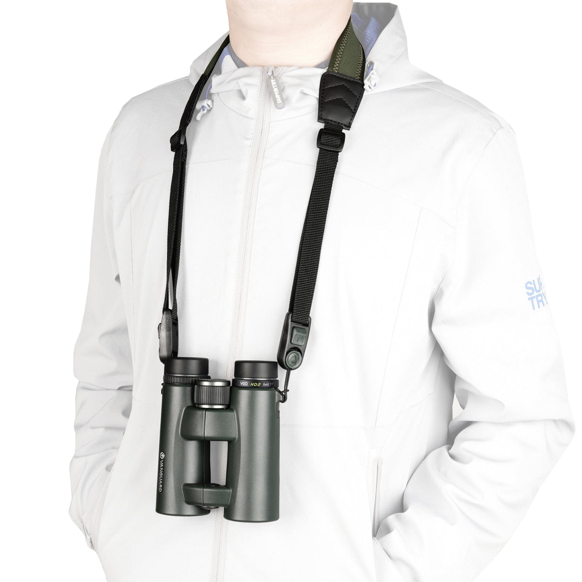 Vanguard Veo HD2 8420BDL - Kit de Prismáticos ED 8x42
