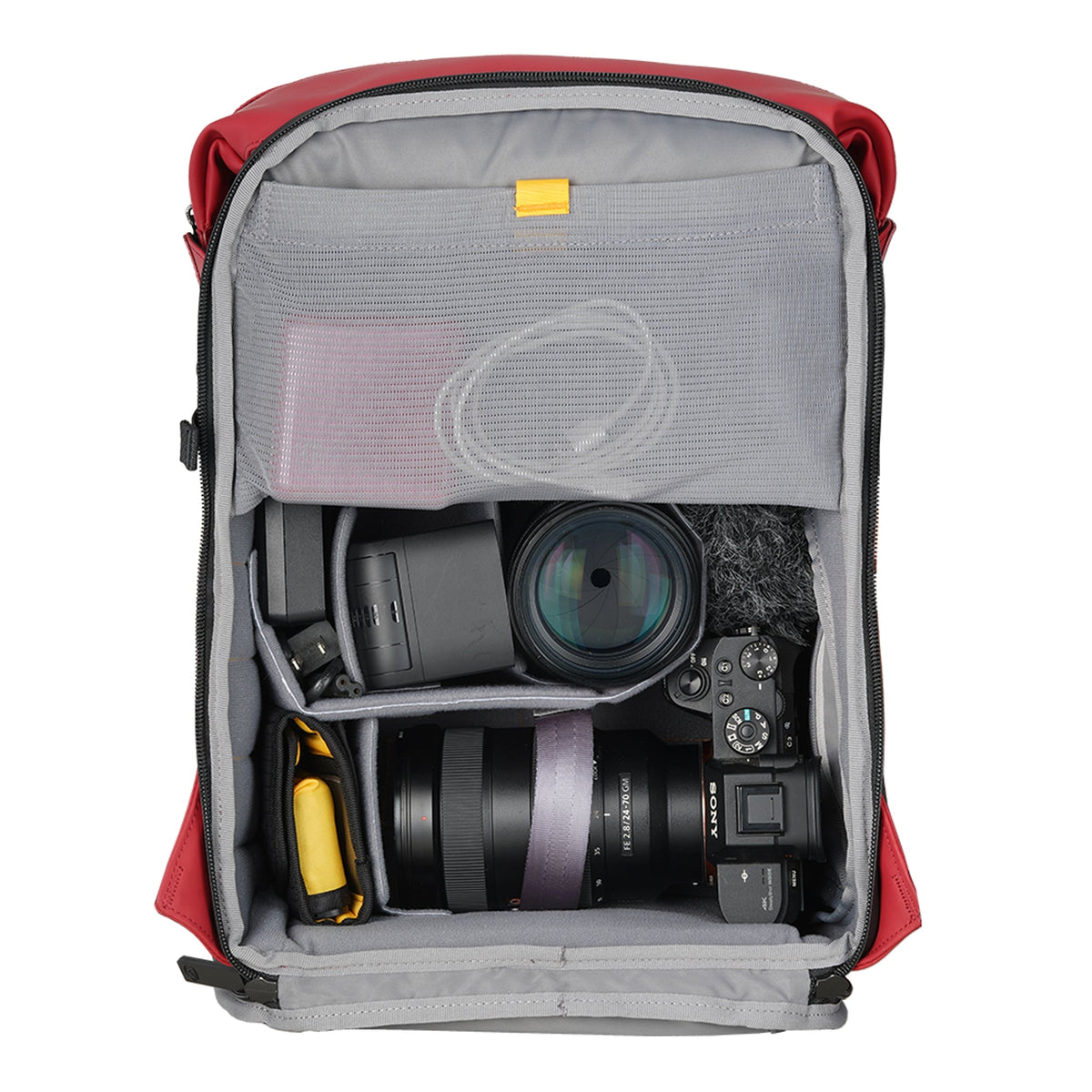 Vanguard Veo Lite B20L RD - Mochila fotográfica para cámara y objetivos