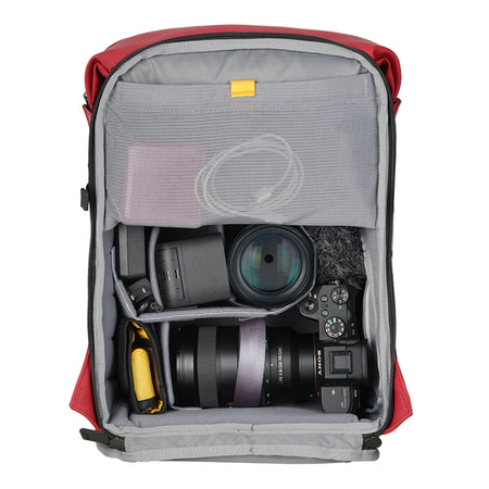Vanguard Veo Lite B20L RD - Mochila fotográfica para cámara y objetivos