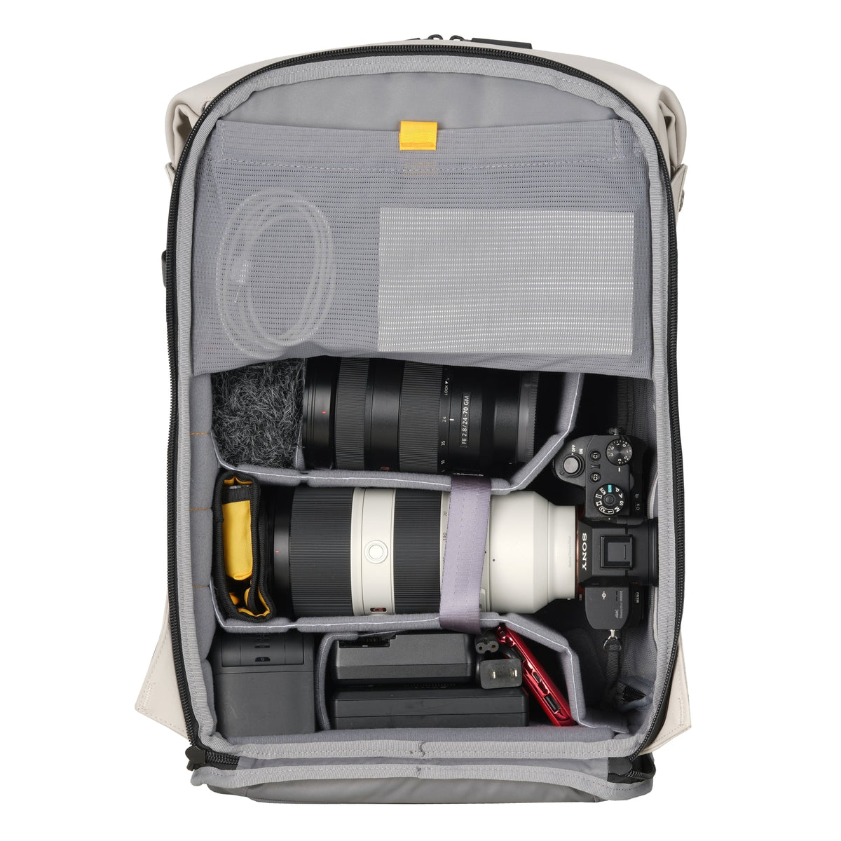 Vanguard Veo Lite B25L CM - Mochila fotográfica para cámara y objetivos