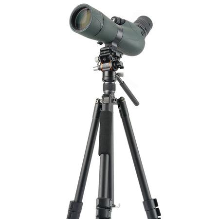 Vanguard Vesta GO 234AV10 - Trípode de viaje de aluminio, rótula de vídeo