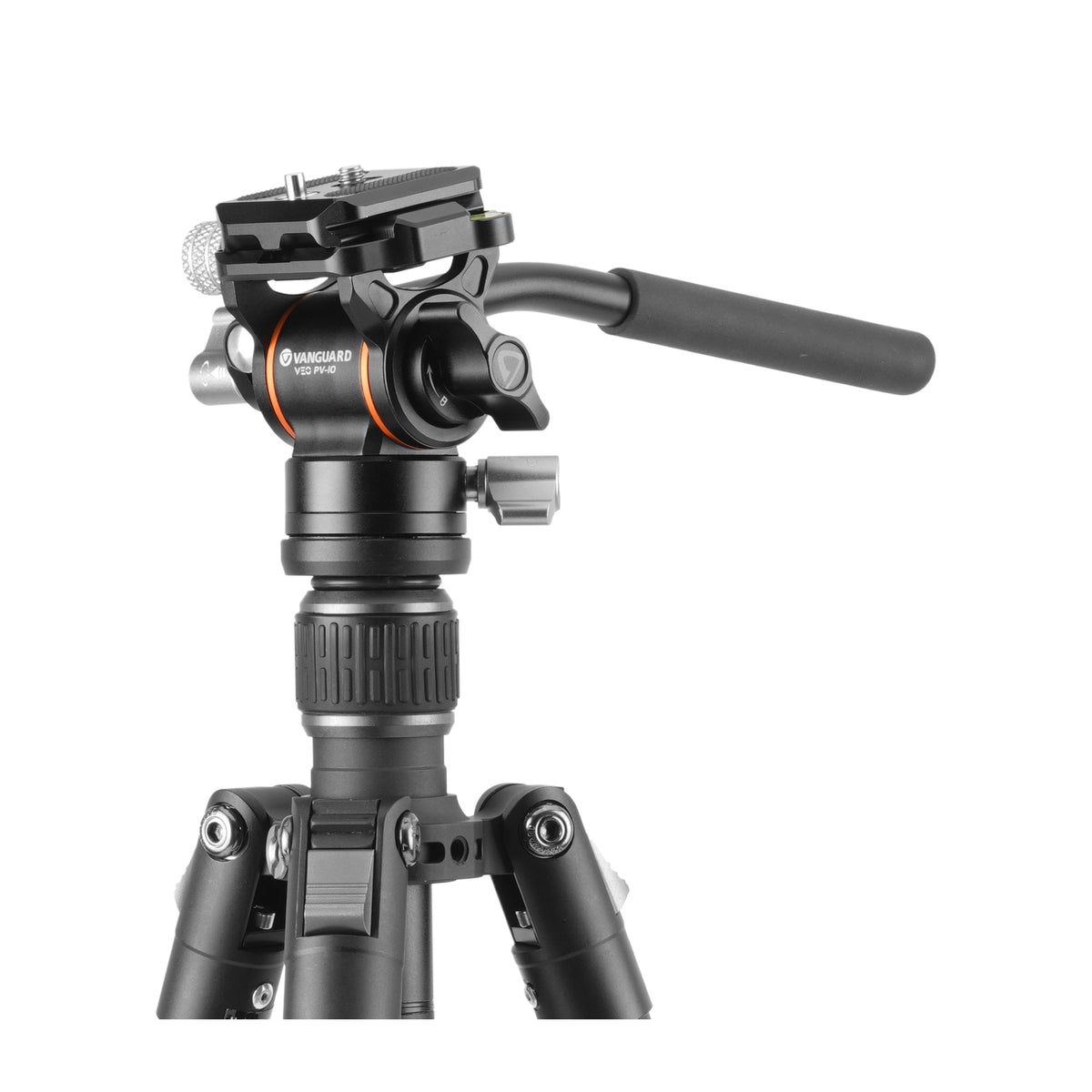 Vanguard Vesta GO 234AV10 - Trípode de viaje de aluminio, rótula de vídeo
