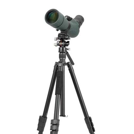 Vanguard Vesta GO 264AV12 - Trípode de viaje de aluminio, rótula de vídeo