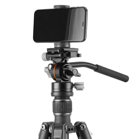 Vanguard Vesta GO 264AV12 - Trípode de viaje de aluminio, rótula de vídeo
