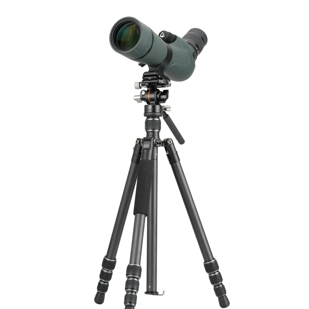 Vanguard Vesta GO 264CV12 - Trípode de viaje de carbono, rótula de vídeo