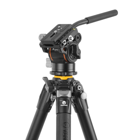 Vanguard Veo 5 264AV14 - Trípode de vídeo de aluminio, rótula Veo PV-14