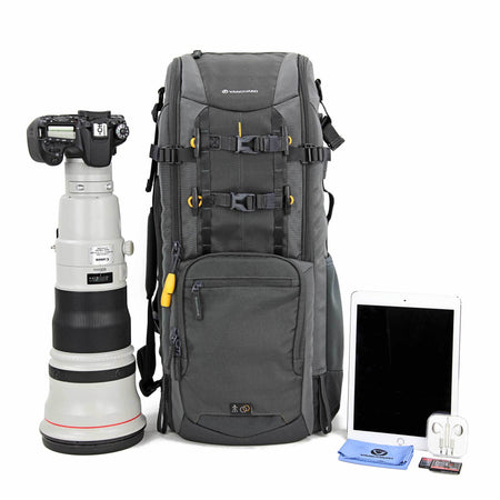 Vanguard Alta Sky 66 - Mochila para super teleobjetivos, 600mm (f/4.0), 800mm (f/5.6) y DSLR
