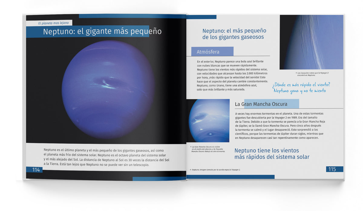Space. Non-empty emptiness (El espacio, una inmensidad no tan vacía). El libro educativo. Tapa dura