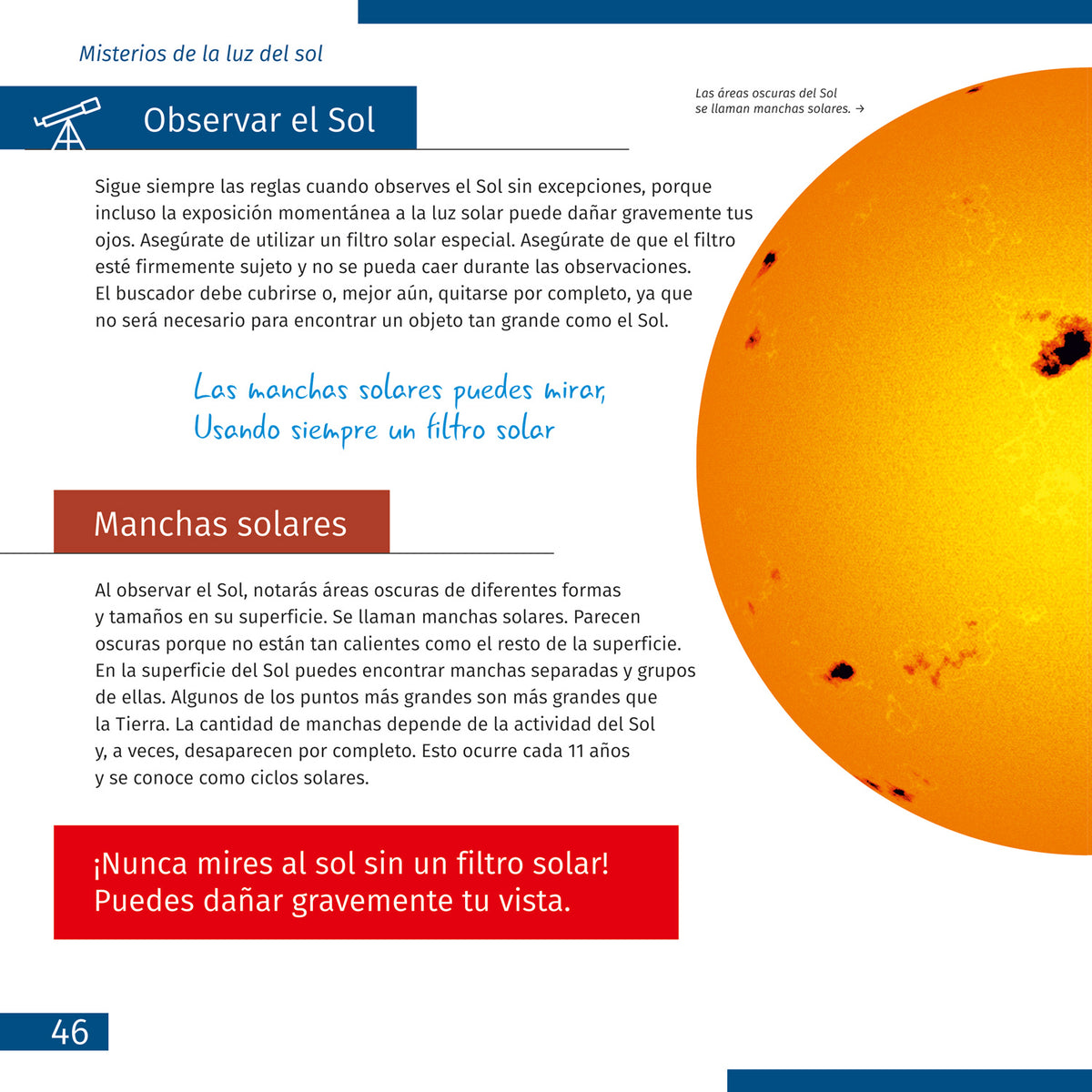 Space. Non-empty emptiness (El espacio, una inmensidad no tan vacía). El libro educativo. Tapa dura