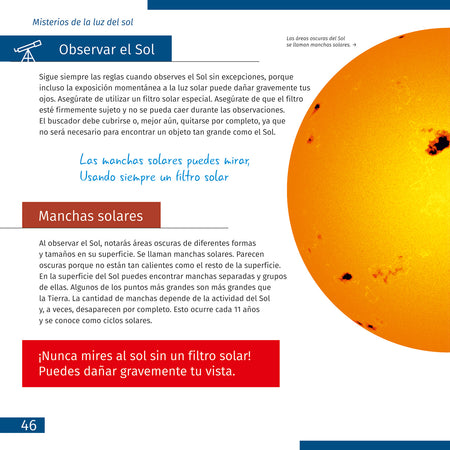 Space. Non-empty emptiness (El espacio, una inmensidad no tan vacía). El libro educativo. Tapa dura