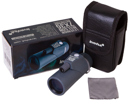 Monocular Levenhuk Nelson 7x35 con retícula y brújula