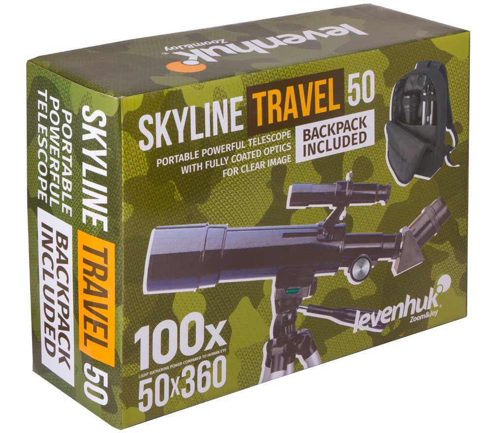 Telescopio Levenhuk Skyline Travel 50