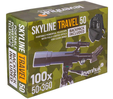 Telescopio Levenhuk Skyline Travel 50