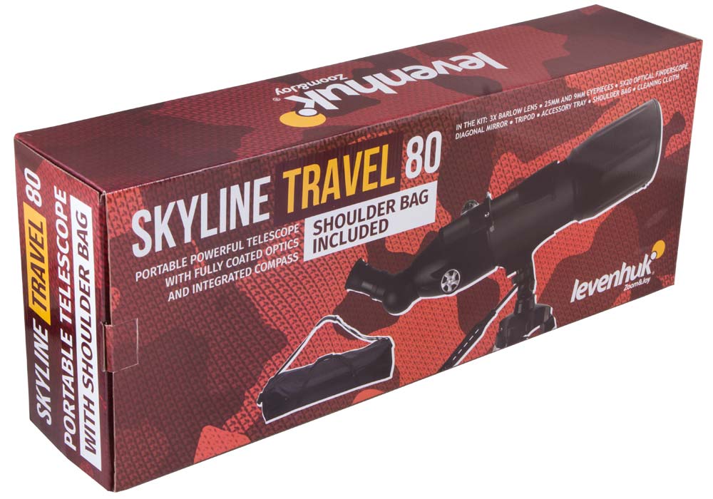 Telescopio Levenhuk Skyline Travel 80