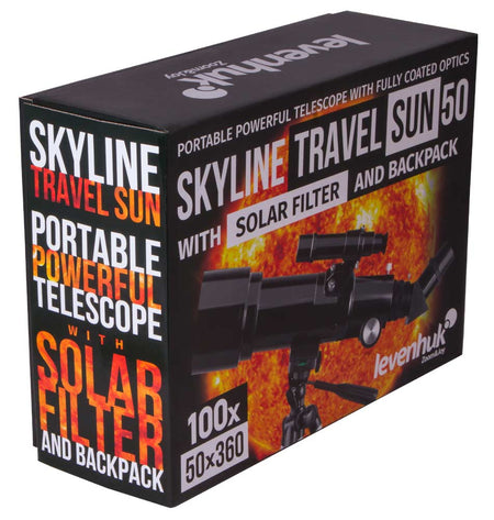 Telescopio Levenhuk Skyline Travel Sun 50