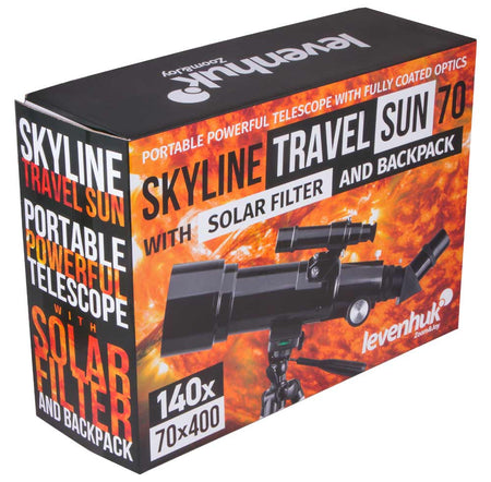 Telescopio Levenhuk Skyline Travel Sun 70