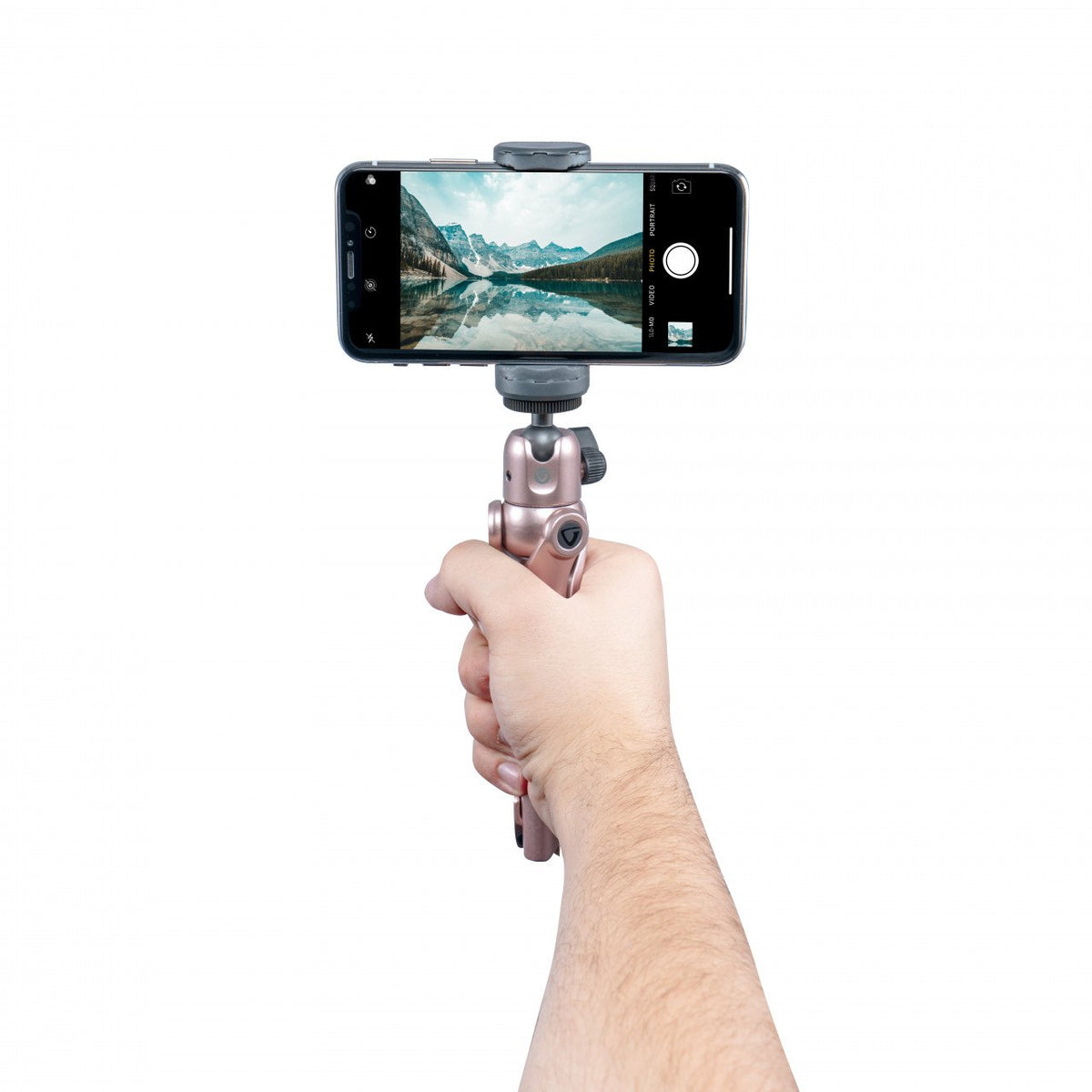Vanguard Vesta TT1 ROSE - Mini-trípode para cámara y móvil