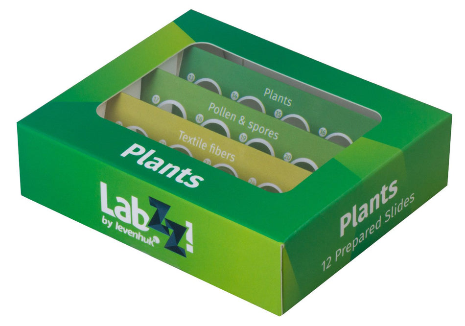 Set de preparaciones Levenhuk LabZZ P12: plantas