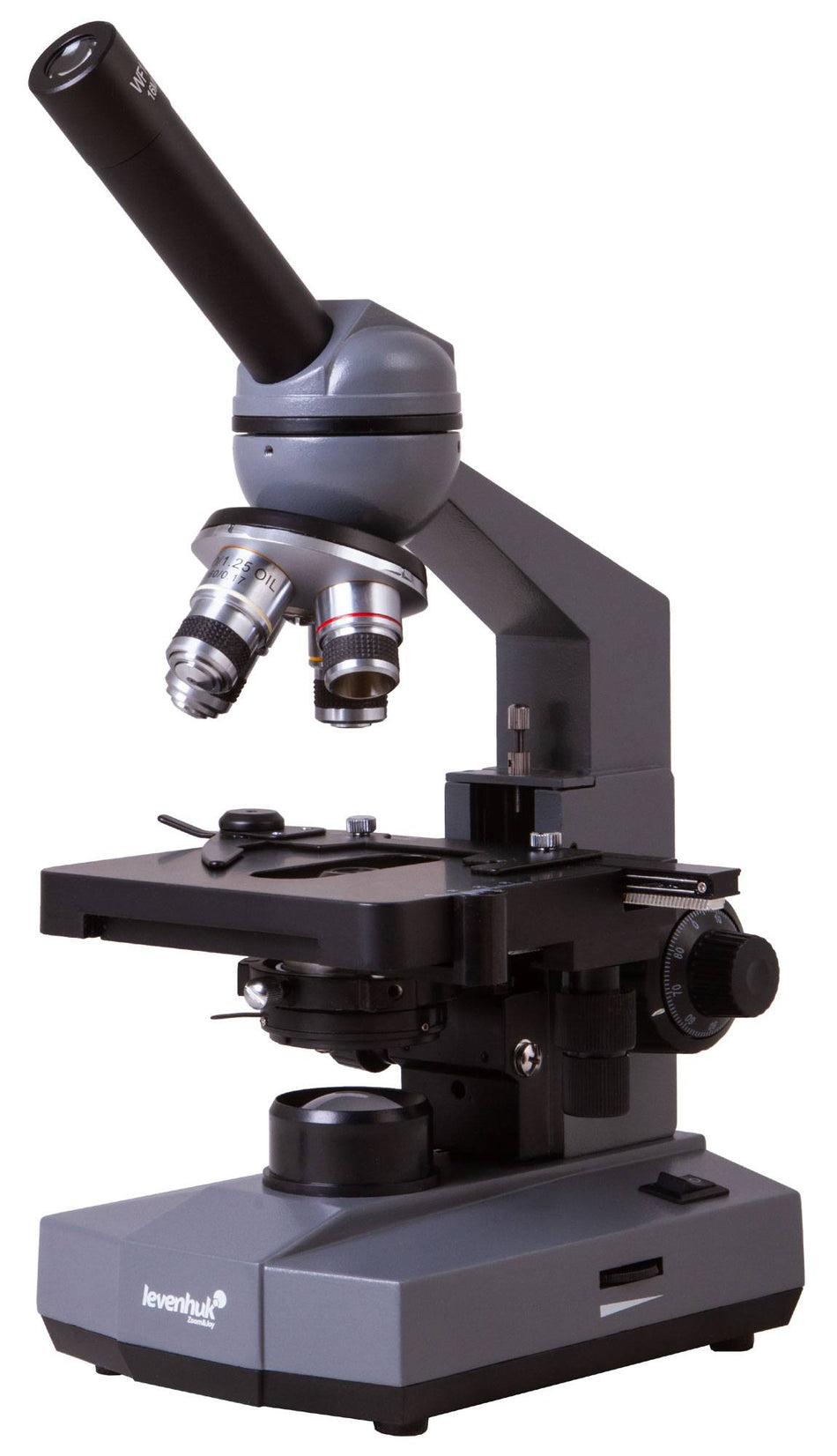 Microscopio biológico monocular Levenhuk 320 PLUS