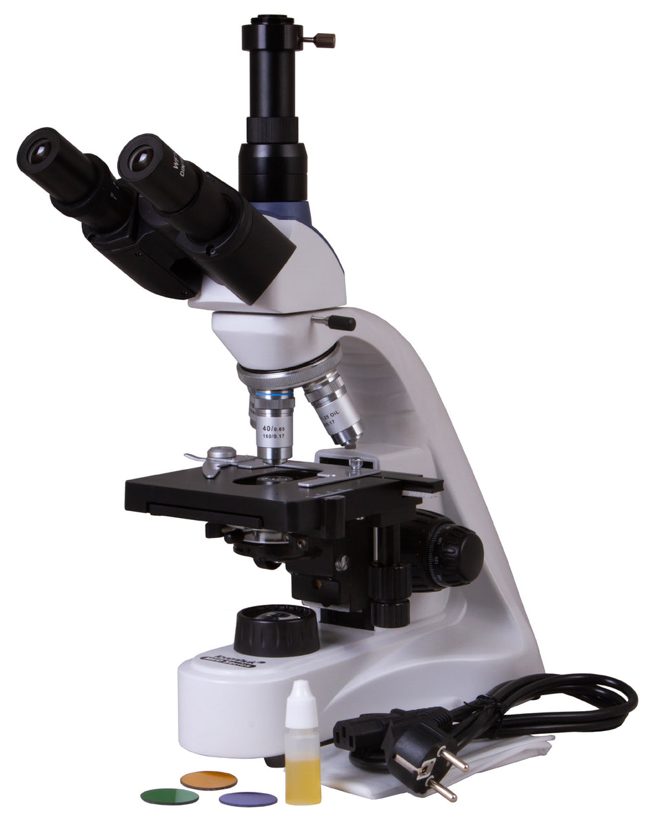 Microscopio trinocular Levenhuk MED 10T