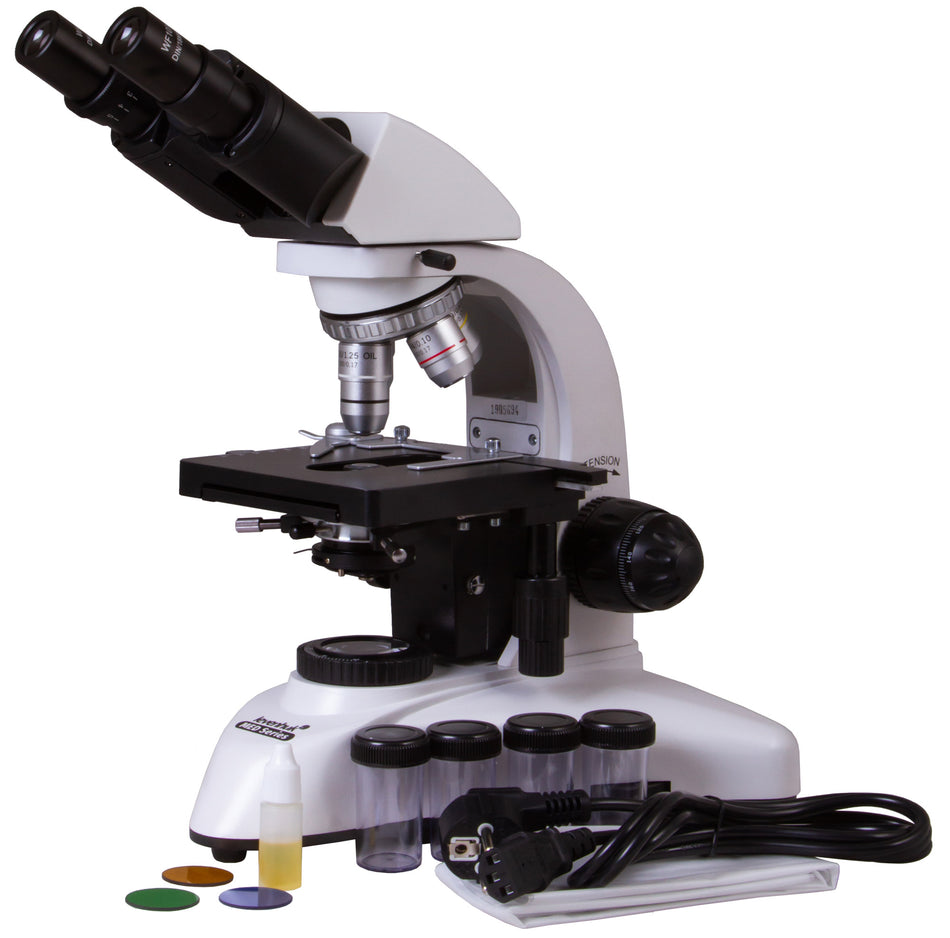 Microscopio binocular Levenhuk MED 20B