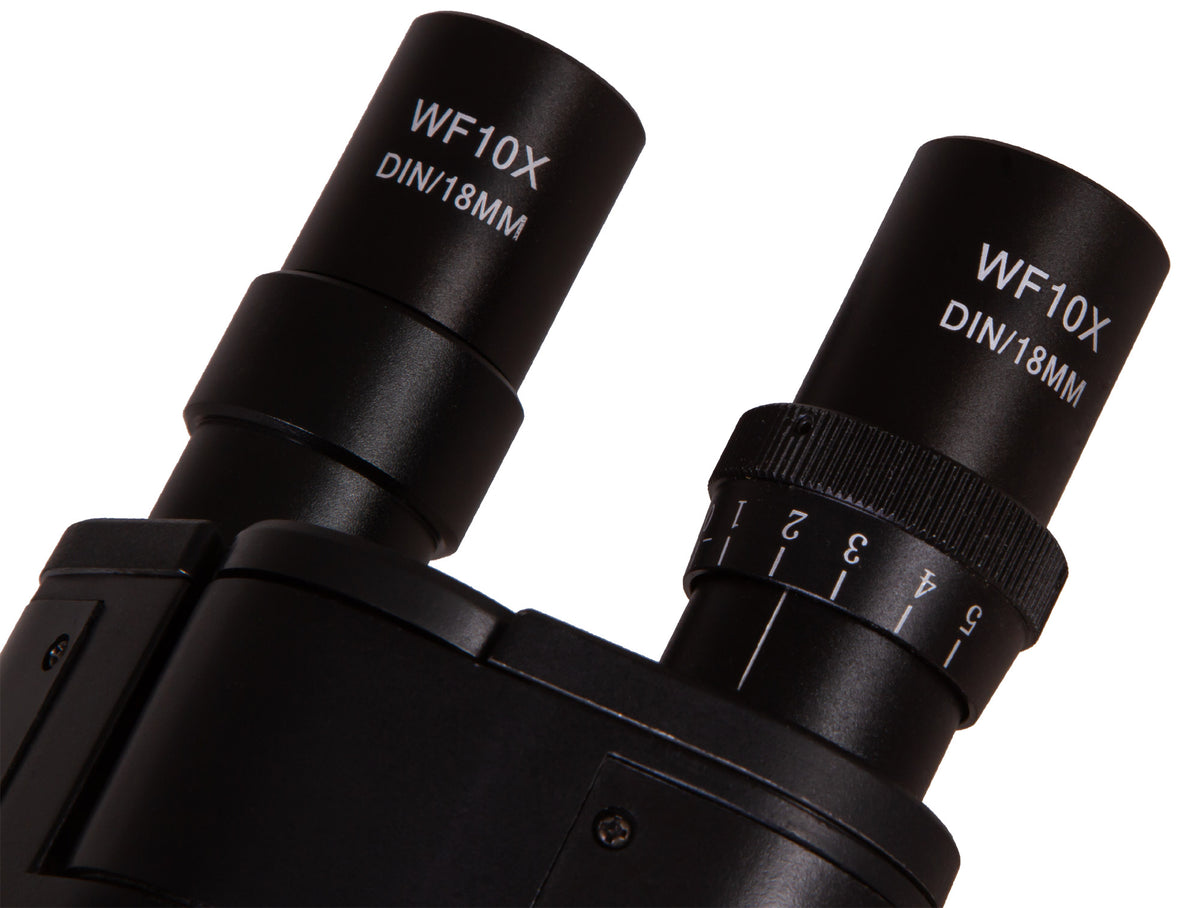 Microscopio trinocular digital Levenhuk MED D20T LCD