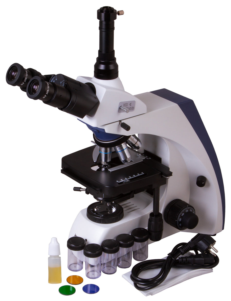 Microscopio trinocular Levenhuk MED 30T
